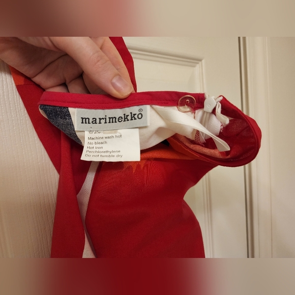 Marimekko Pink and White Floral Pants - Picture 3 of 6